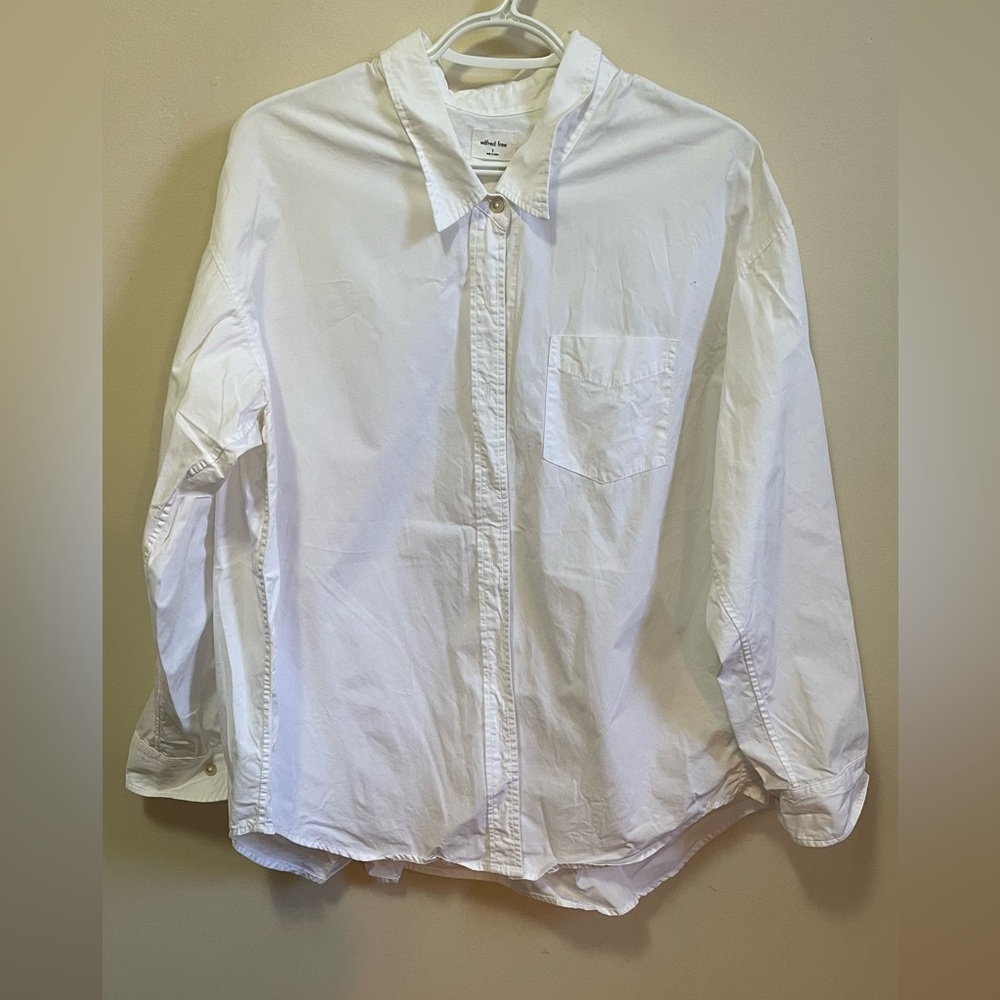 Aritzia Wilfred Free Relaxed Shirt